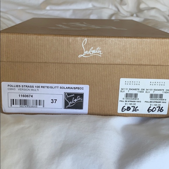 Christian Louboutin Strass Follies Glitter Pumps - Picture 4 of 8